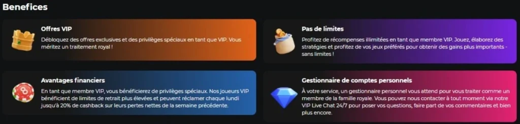 programme VIP Betify Casino