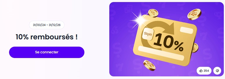 bonus cashback slott casino