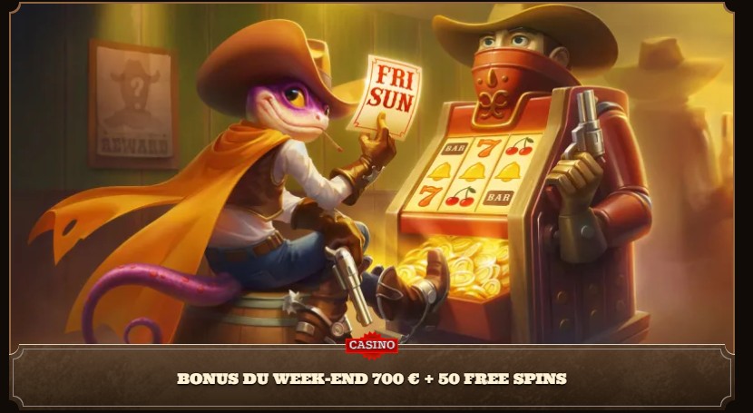 bonus hebdomadaire sur lizaro casino