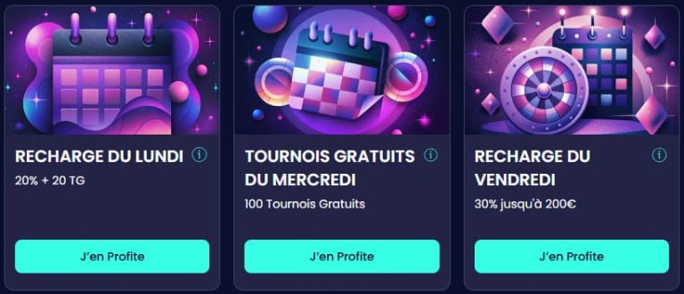 les autres promotions de boomsbet