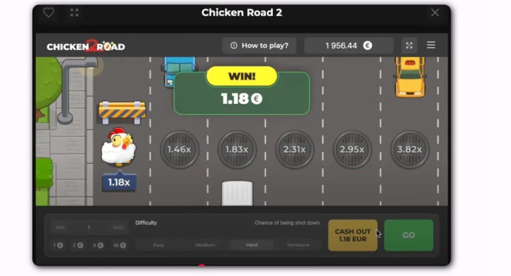 cash out chicken road 2