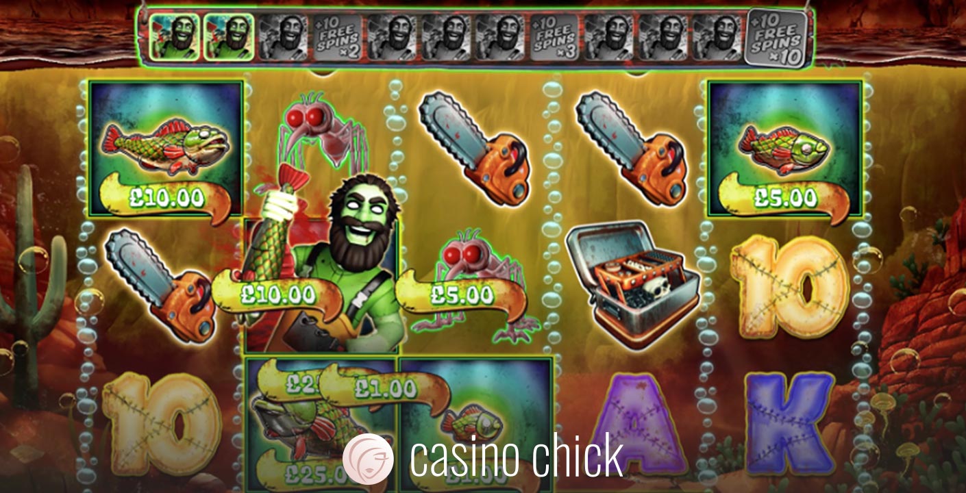 Écran free spins de Big Bass Halloween 2 avec Wilds Pêcheur collecteurs et niveau de multiplicateur activé