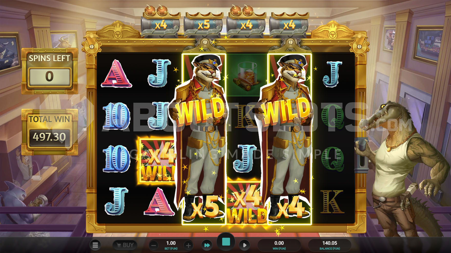 Free spins Multiplicateur Collecte d'Iron Bank 2 en mode Ultra avec les canons à multiplicateurs actifs