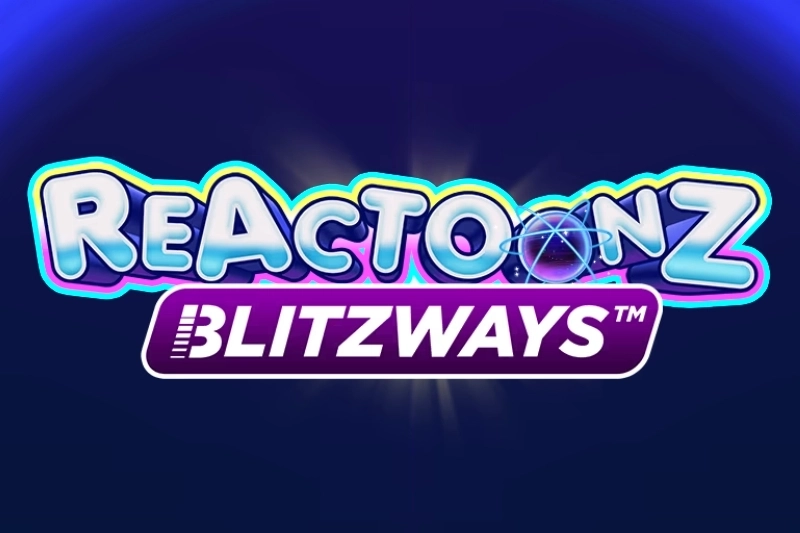 Couverture de la machine à sous Reactoonz Blitzways de Play'n GO en mode Ways accéléré