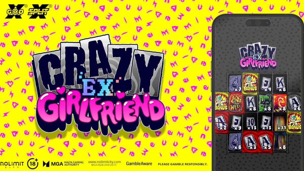 Key art de Crazy Ex-Girlfriend illustrant l'ambiance kitsch et grinçante de la rupture toxique