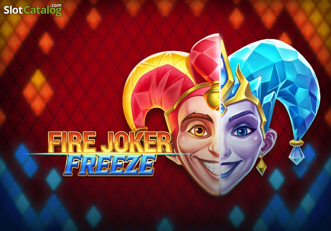 Visuel des jokers Fire et Ice de Fire Joker Freeze, symboles rivaux du thème glace et flammes